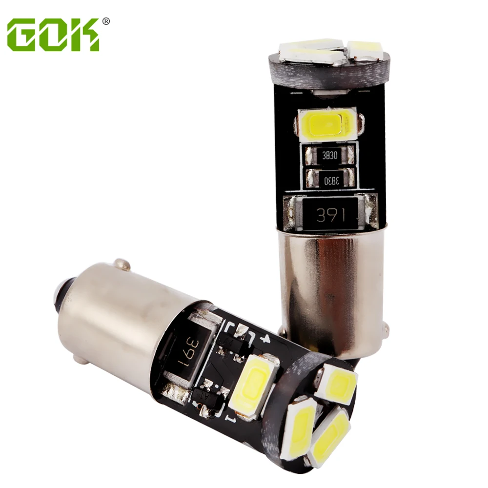Фонари светодиодные без ошибок 50 шт. BA9S H6W 5smd led 5730 5630 t4w | Автомобили и мотоциклы