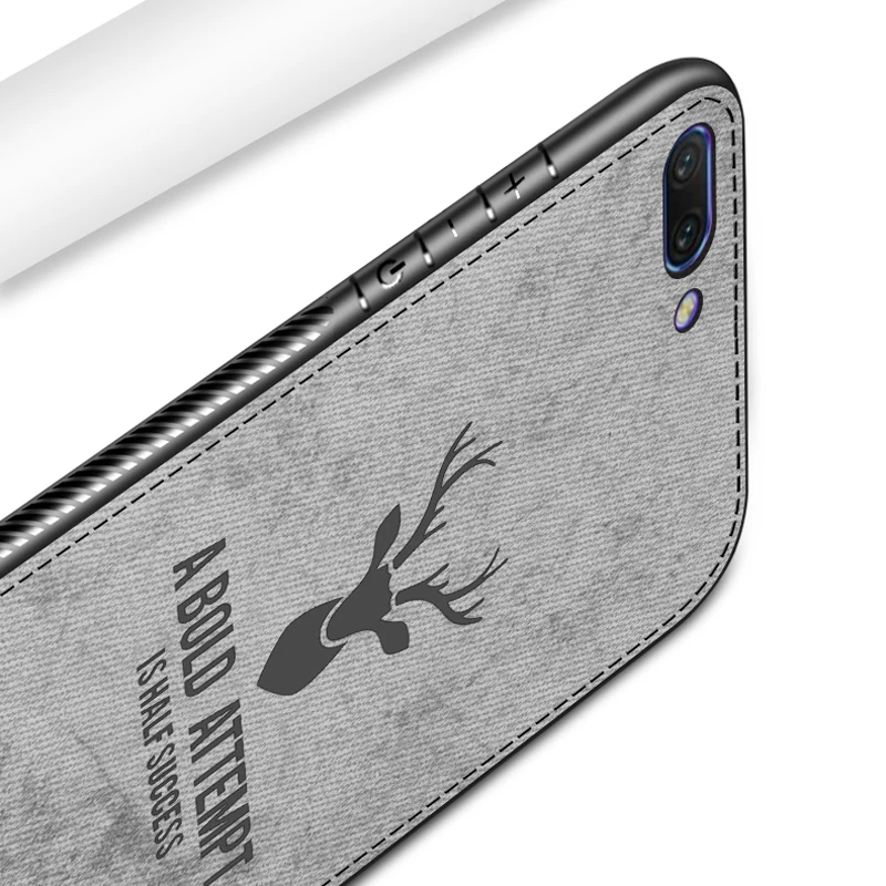 Huawei Honor Play кейс искусства ткани силуэт оленя чехол для Обложка мягкая TPU |