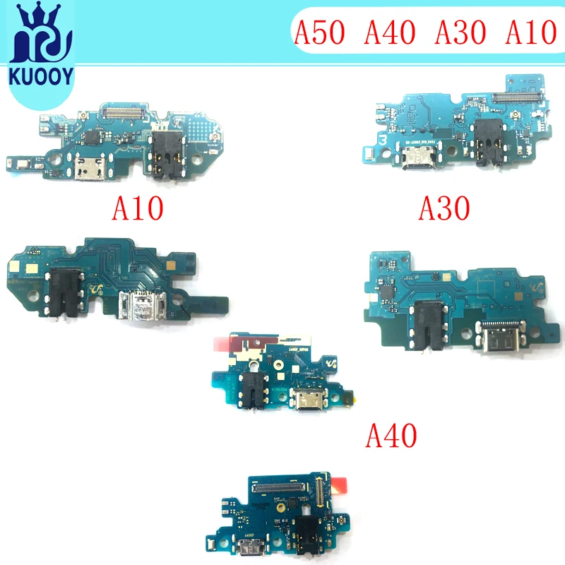 Оригинал для Samsung Galaxy A10 A30 A40 A50 M20 M30 A750 A920 USB зарядное устройство Порт Разъем гибкий