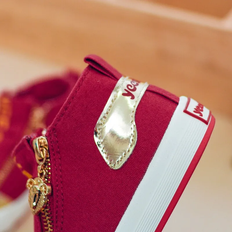 Детская Обувь Дети Холст Спортивная обувь для мальчиков Джинсы женщин Туфли без