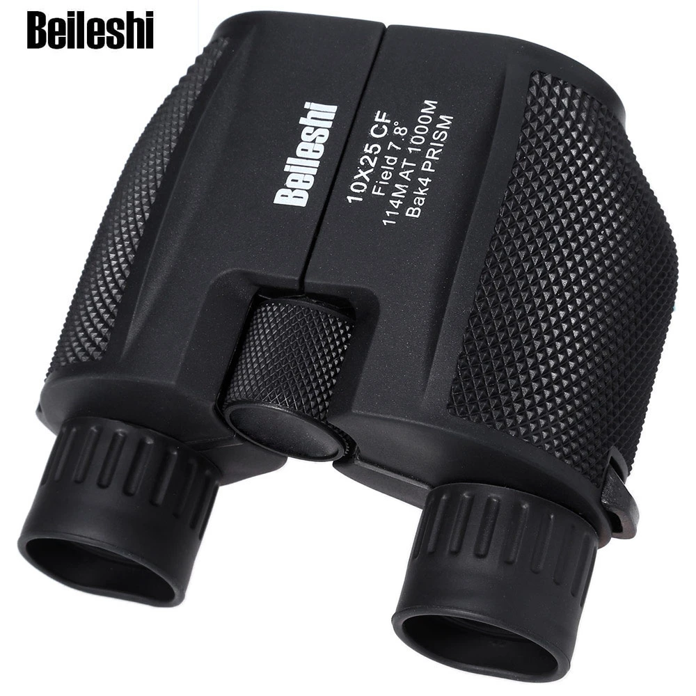 Beileshi 10X25 HD 114 M 1000 оптический Водонепроницаемый бинокулярный телескоп для туризма