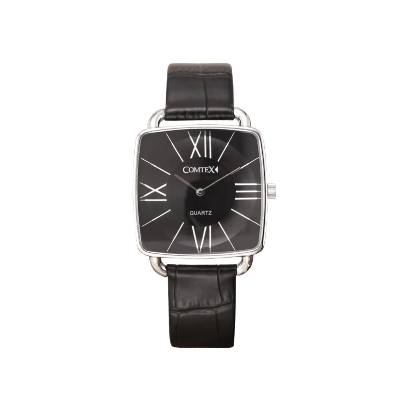 Comtex модные женские часы Бизнес Кварцевые Relogio дамы ультра тонкий