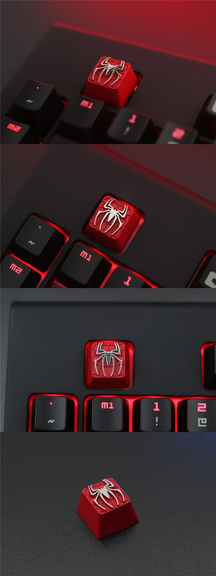 Заказной тисненый цинковый сплав keycap Для Игры Механическая клавиатура, высококачественный уникальный DIY для C