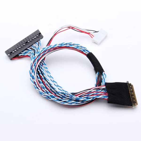 1 шт. 40 контактный канальный 6 битный светодиодный ЖК кабель LVDS для дисплея