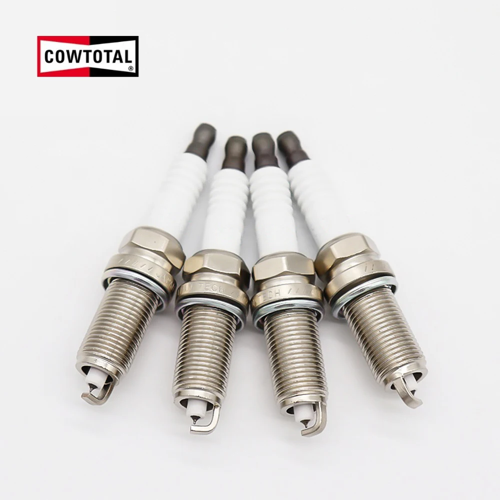 COWTOTAL иридиевая Свеча зажигания для Peugeot 207 406 807 Citroen C3 C4 C5 Grand Picasso Jeep Cherokee OE ILZFR5B