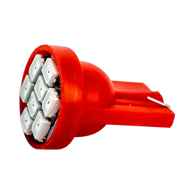 100 шт. T10 8 smd светодиодов 8SMD Автомобильные светодиодные 194 168 192 W5W 3020smd супер яркие