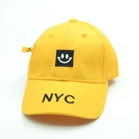 nyc letter kids baseball cap boys snapback hats hip hop caps baby girls summer cartoon embroidery sun hat