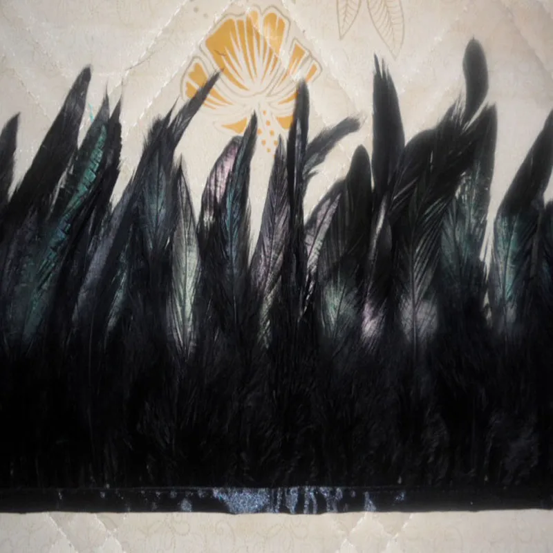 1 ярда 13-18 см натуральная курица искусственная отделка свадебное платье юбка