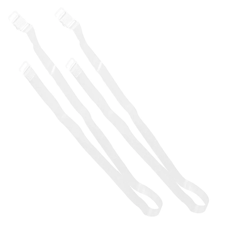 Women Soft Silicone Clear Invisible Bra Shoulder Strap