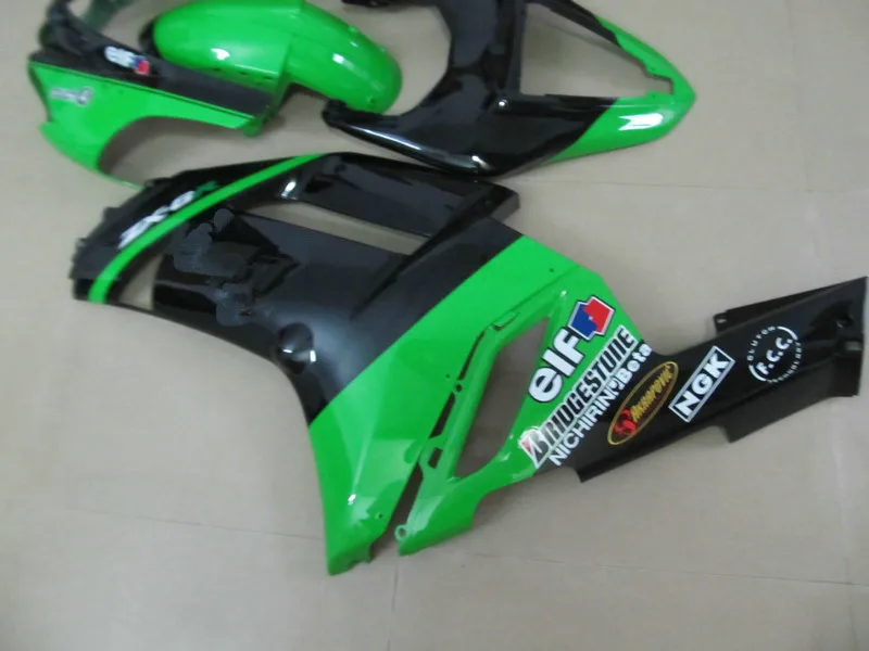 Набор обтекателей мотоцикла для KAWASAKI Ninja ZX6R 636 07 08 ZX 6R 2007 2008 ABS пластик