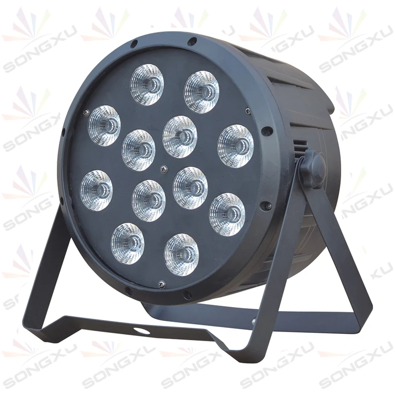 SONGXU новейший 10 Вт * 12 шт высокой мощности rgbw 4в1 led par свет/SX-PL1210A | Лампы и освещение