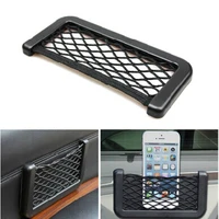 15x8 cm automotive bag with adhesive pocket visor car container net convenient liquid cell phone bag for accessories