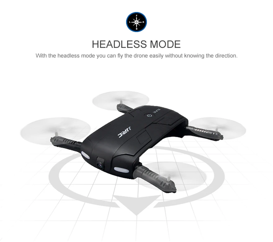 JJRC H37 FPV Квадрокоптер Радиоуправляемый Дрон с Wi Fi камерой Безголовый режим удержание высоты управление