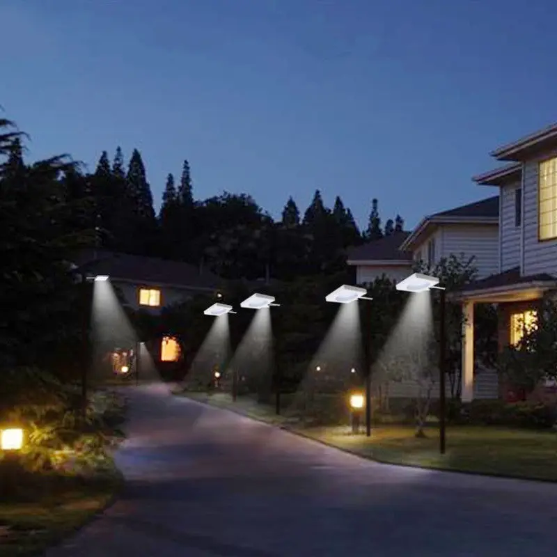 Светодиодный солнечный датчик движения настенный светильник уличный садовый