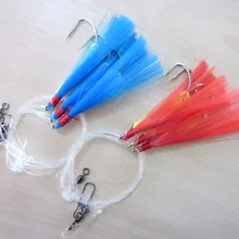 10 шт. 6/0 рыболовные снасти для морской рыбалки|fishing bait|fishing rigssabiki
