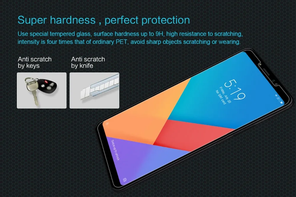 Для Xiaomi Mi max 3 стекло NILLKIN Amazing H 0,33 мм противовзрывное 9H Закаленное стекло Защитная пленка для экрана для Xiaomi Mi MAX 3