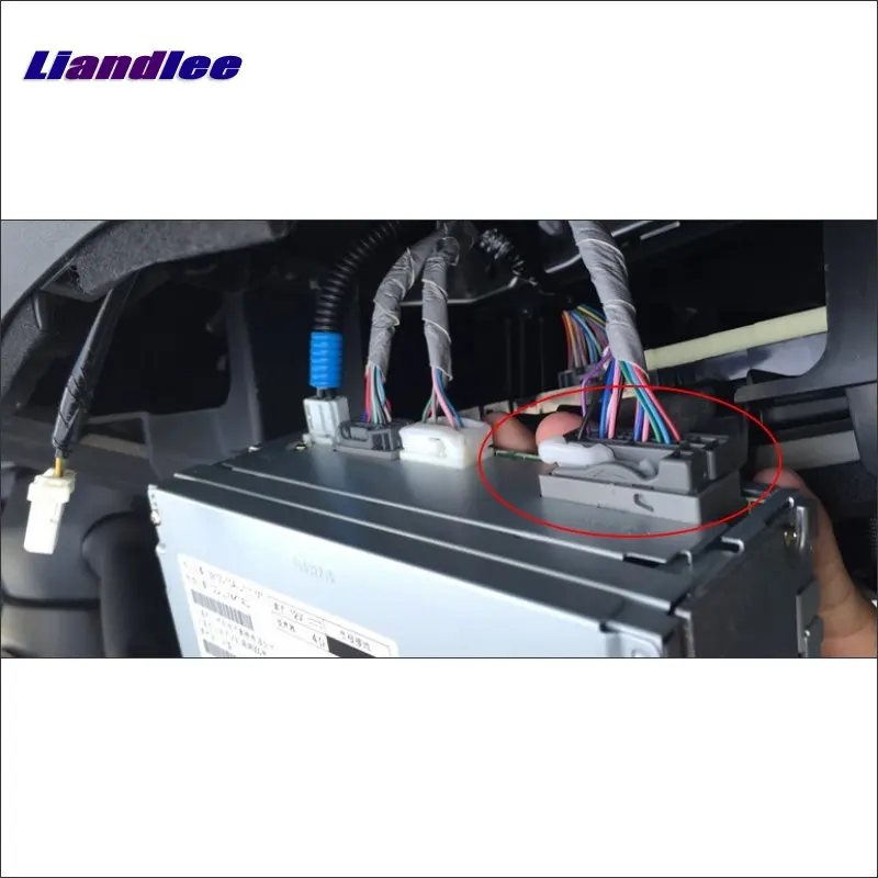 Liandlee для Honda CRV CR V 2012 2016 адаптер провод камеры заднего вида Автомобильный