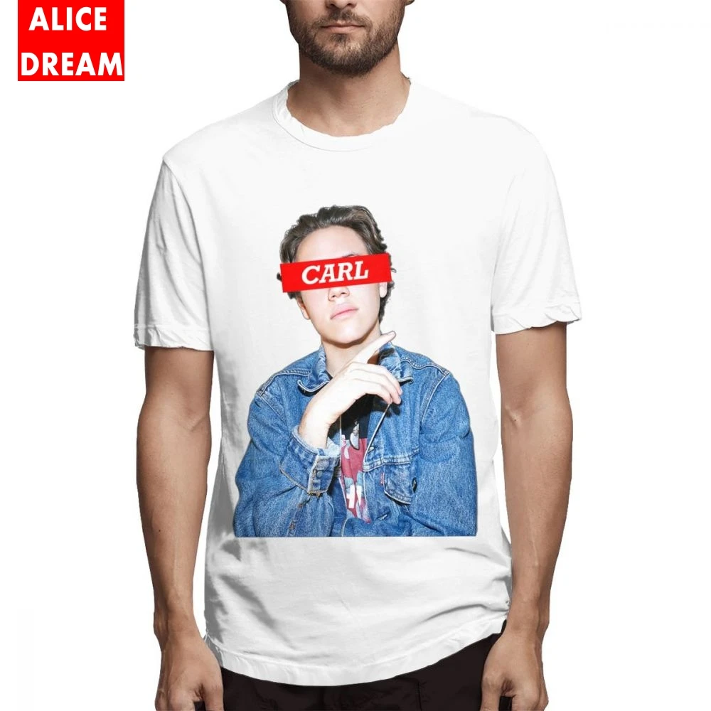 Мужская футболка для губ Carl Gallagher аниме Camiseta круглый вырез S-6XL большой размер