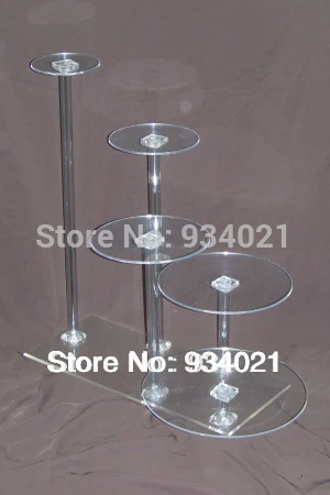 

Unique 5 Tiers Acrylic Cupcake Holders,Cupcake Stands