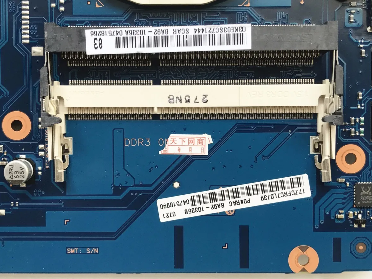 Материнская плата для Samsung NP300E5C NP300E5X материнская ноутбука PGA989 Встроенная DDR3|laptop