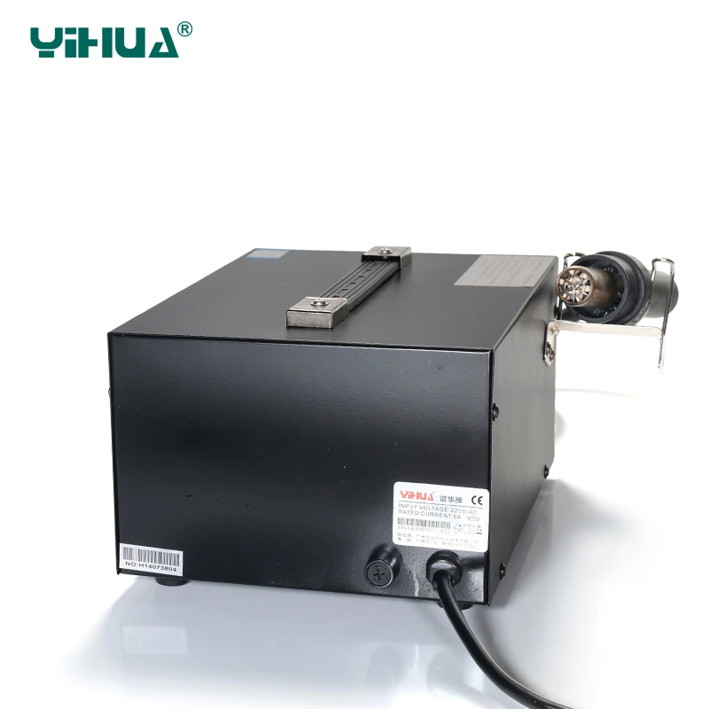 YIHUA 850 3 насадки паяльная станция горячего воздуха SMD паяльная станция без свинца с тепловым пистолетом