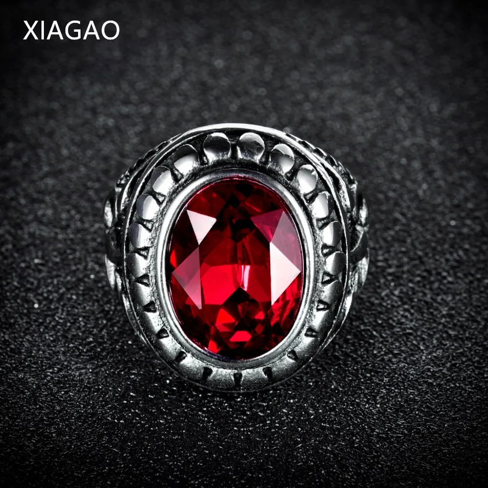 Мужское кольцо на палец XIAGAO 4 цвета серебряное золотое Размер 9 13|men jewelry|ring ringfinger