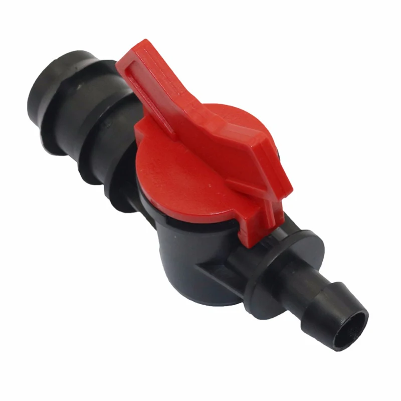 1&quot Flow Control Hose Valve Agriculture Irrigation Drip Pipe Bypass Plastic Garden Tube Switch Accessories 20 Pcs | Дом и сад