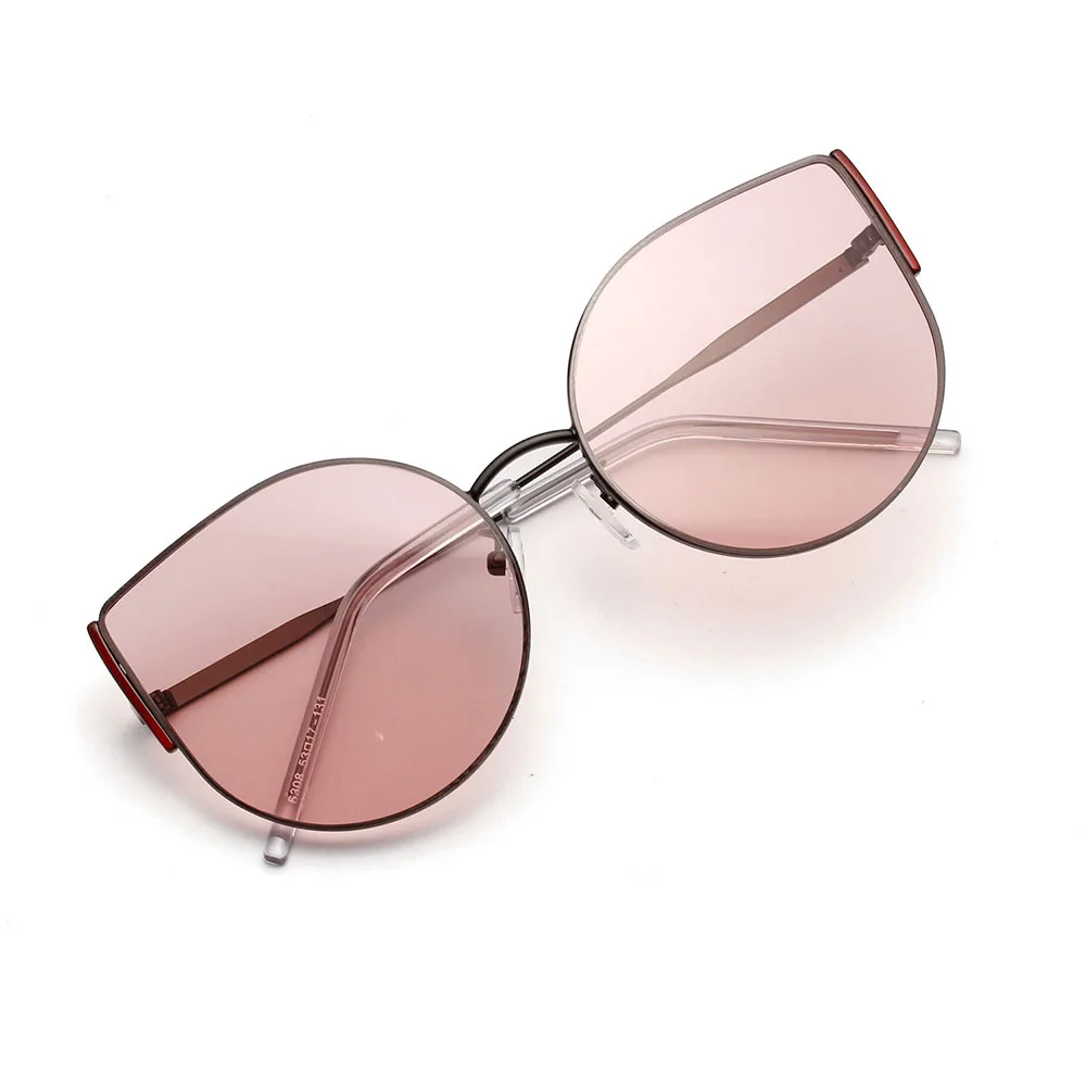 Солнцезащитные очки Joubas кошачий глаз женские/мужские металлические модные