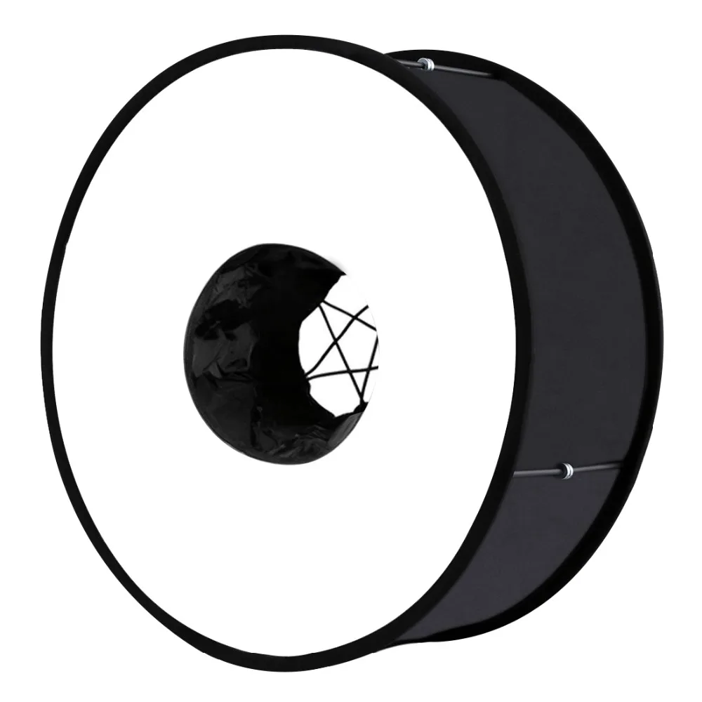 PULUZ 45 см кольцевой софтбокс скоросветильник свет круглый стиль Flash light Shoot soфтbox