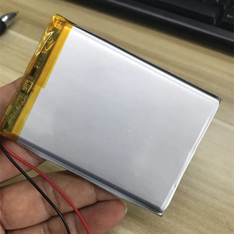 

3.7V polymer lithium battery 5300mah756285 suitable for mobile power DYI core