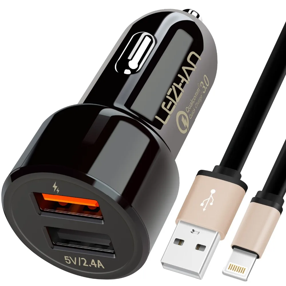 LEIZHAN Быстрая зарядка USB 3 0 зарядные устройства для мобильных телефонов