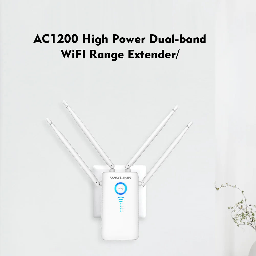 Wifi ретранслятор 1200 Мбит/с расширитель диапазона Wi-Fi/точка доступа wifi мост двухдиапазонный 2,4G& 5G с гигабитным WAN/LAN портом беспроводной маршрутизатор
