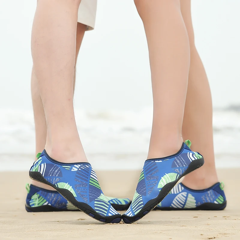 TULUO Summer Unisex Water Shoes Barefoot Swimming Sneakers Outdoor Seaside Yoga Beach Surfing Light Athletic Men Footwear Aqua | Спорт и