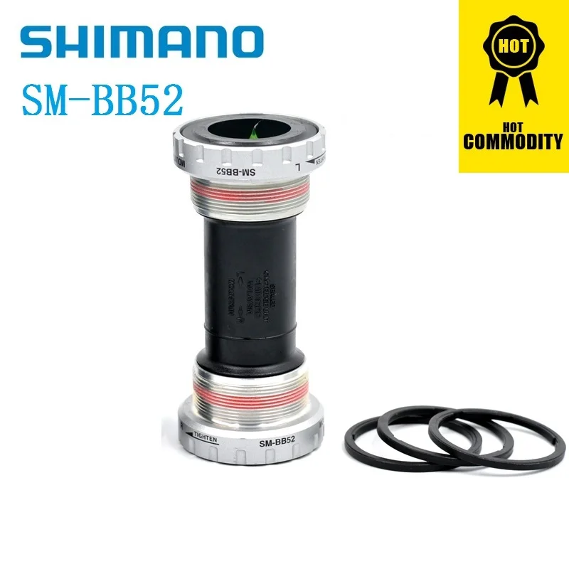 SHIMANO SM BB52 Нижний Кронштейн 68 мм-73 мм винт Резьба 2 5 прокладка для XT R SLX DEORE Chainwheel M610