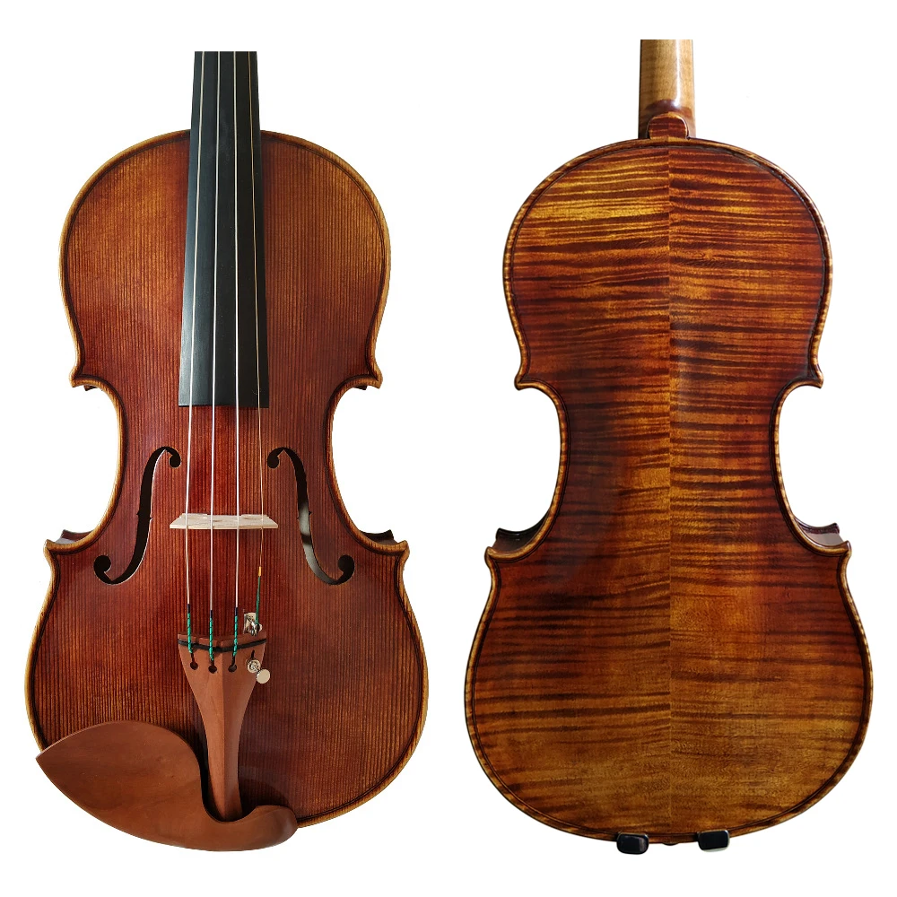 Бесплатная доставка копия Stradivarius 1715 100% ручная работа масляный лак скрипка +