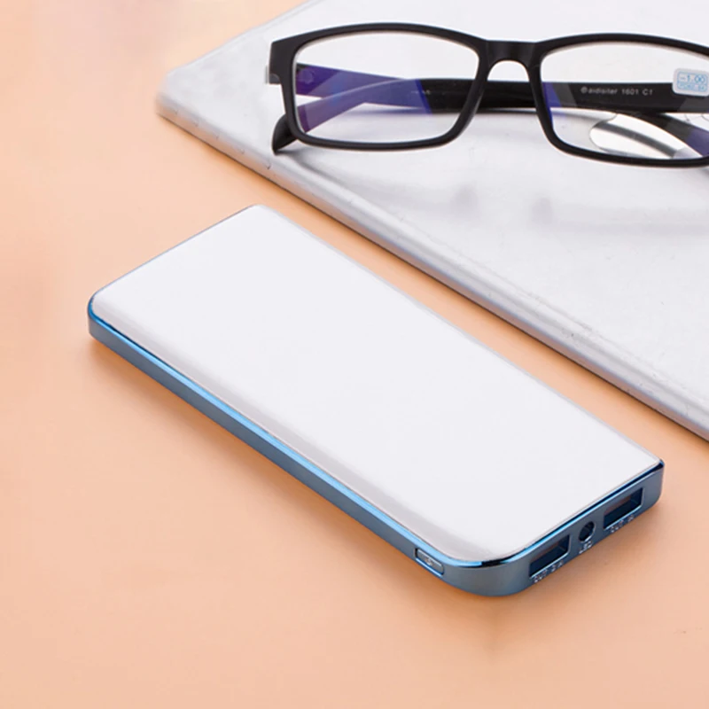 power bank Ultra-thin 10000mAh portable ultra-thin lithium polymer external battery LED mobile For phone xiaomi | Мобильные телефоны