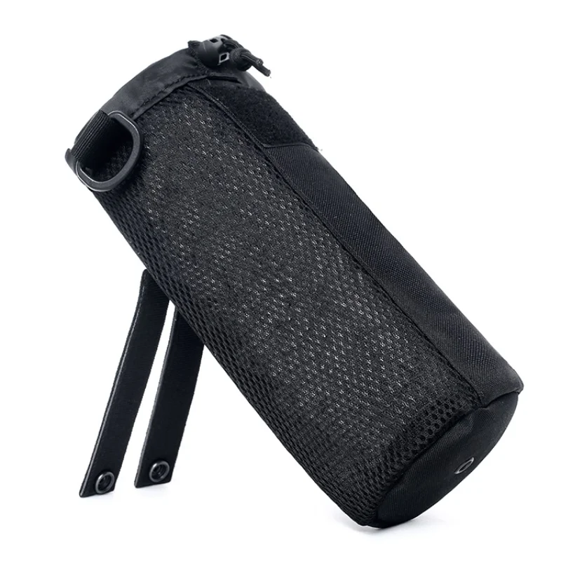 Black Тактический Molle мешок бутылки воды Нейлон Военный чехол для фляги кобура Открытый путешествия чайник сумка 0.5L с MOLLEE - Цвет: Black