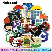 150pcspack programming stickers geek stickers java hacker for motorcycle skateboard luggage laptop bicycle pegatinas for toy