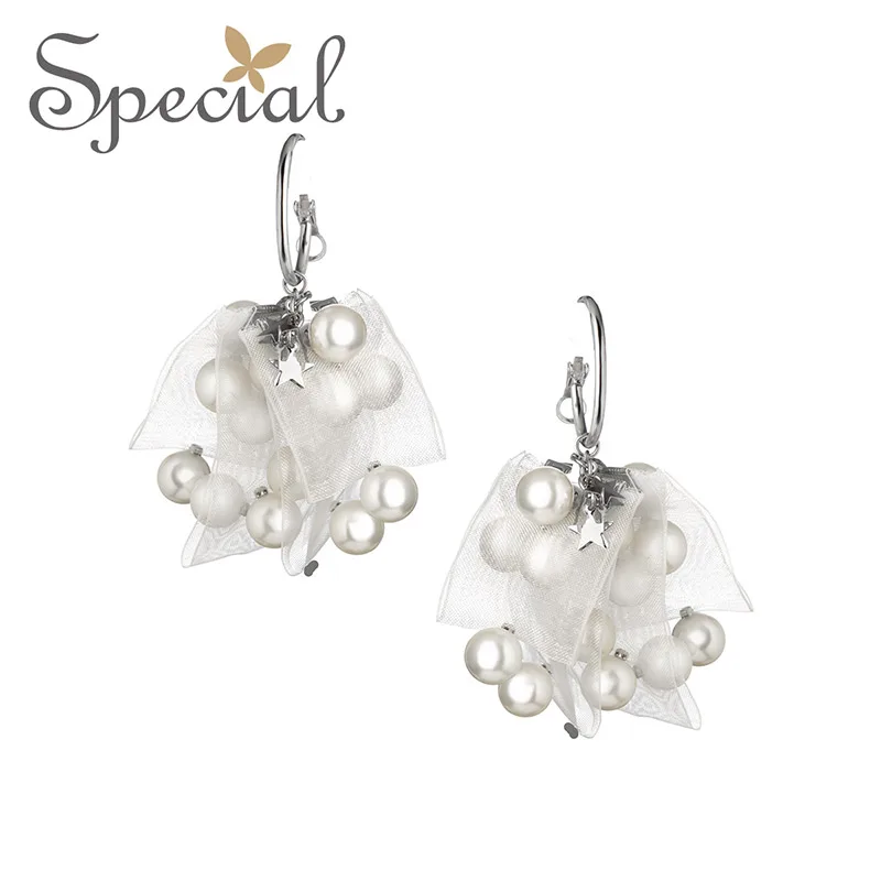 

Special Europe and the United States 925 silver needle fairy ear nail ear decoration no ear hole ear female skin S2276E