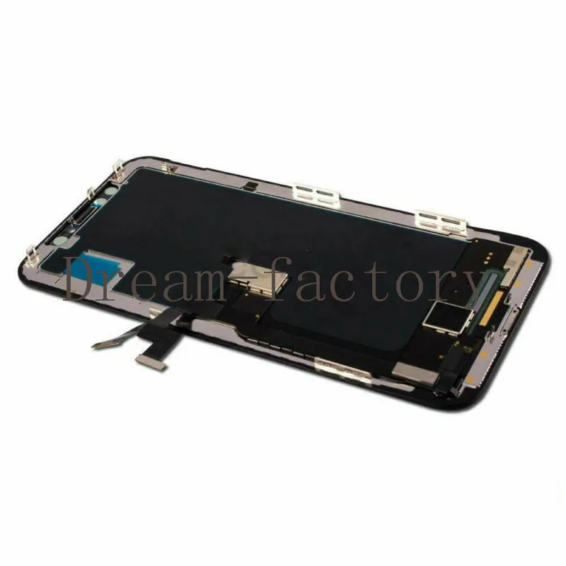 10 шт. OLED ЖК-дисплей сенсорный экран дигитайзер сборка запасные части для iPhone X Xs Xr