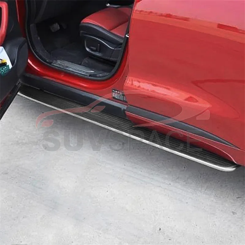 Боковая ступенька для Jaguar F-Pace Fpace 2016 2017 2018 Беговая плата Nerf Bar алюминиевый сплав