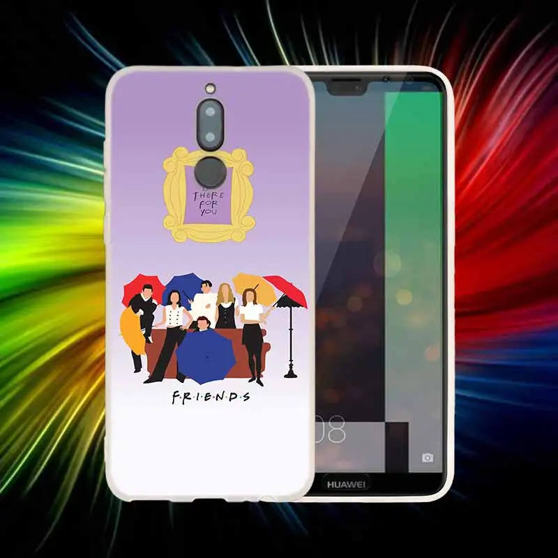 Coque Capa 13 Мягкий силиконовый чехол для huawei Коврики 20 10 Lite 20 pro s Nova 3 4 3i y9 y6 y5 y7 pro 20X крышка друзей ТВ шоу - Цвет: Coque Capa 13