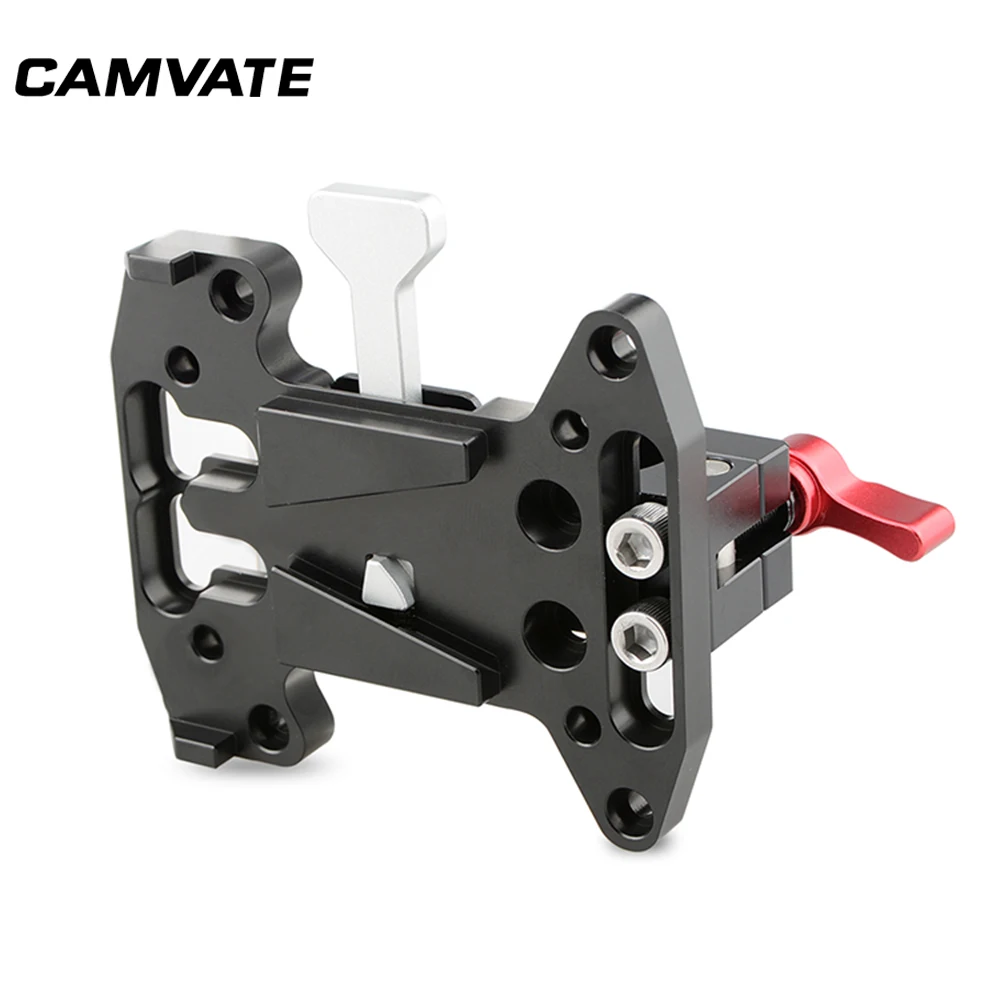 CAMVATE V Lock БЫСТРОРАЗЪЕМНАЯ Пластина батареи + 25 мм набор зажимов для DJI Ronin M Rig