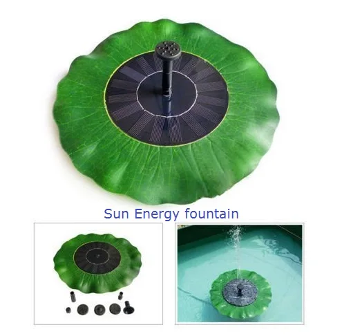 

Sun Energy floating fountains for fish pool to add Oxygen