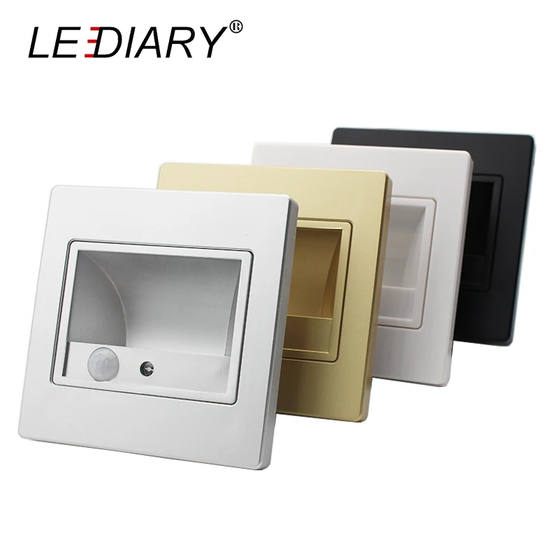 Светодиодный светильник для лестницы IR &amp с датчиком встраиваемая ступенчатая