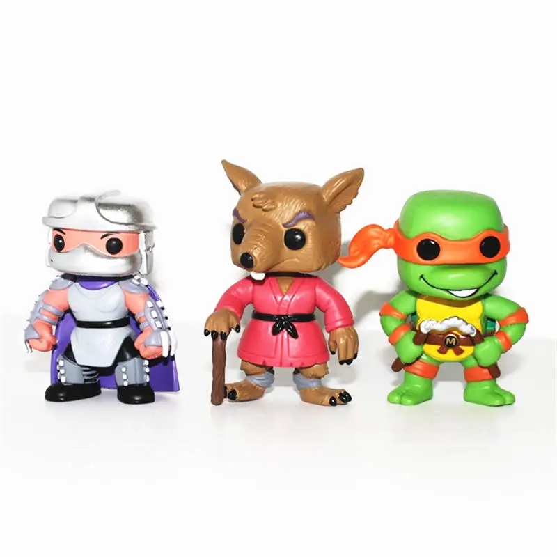Funko POP 6 шт./набор Brother TMNT фигурка игрушка мультфильм цифровая Коллекция Модель подарок на день рождения игрушки