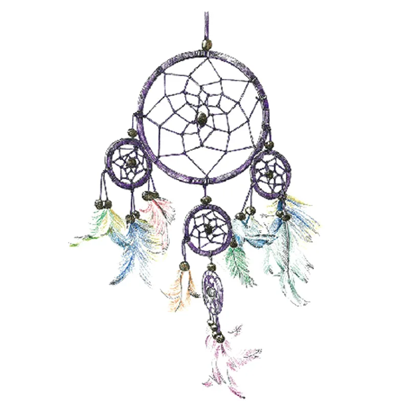 Временная татуировка Стикеры Водонепроницаемый съемный Ловец снов узор