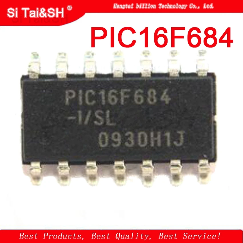 2 шт./лот PIC16F684 I / SL single p SMT SOP 14 новый оригинальный|sl| |