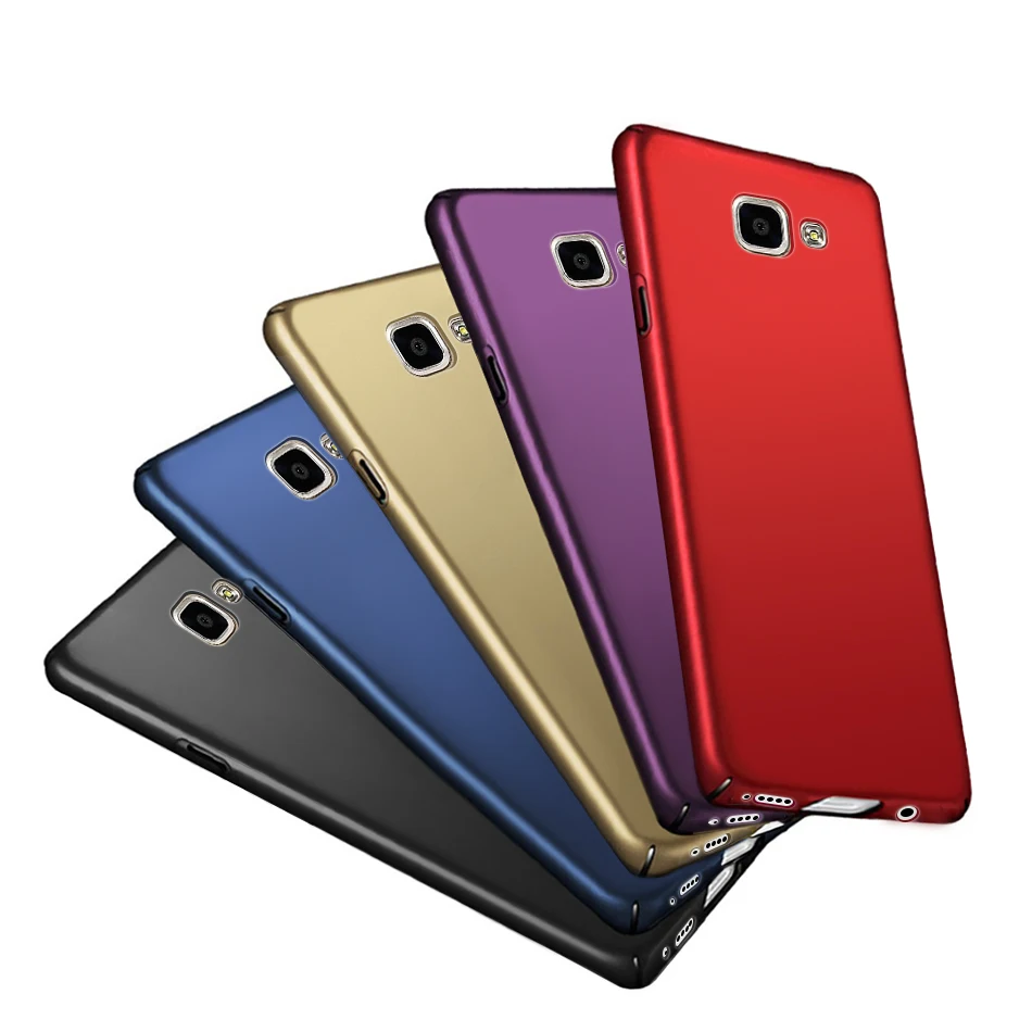 Чехол для Samsung Galaxy A5 2015 черный чехол жесткий пластиковый тонкий A500 A500H A500F задняя