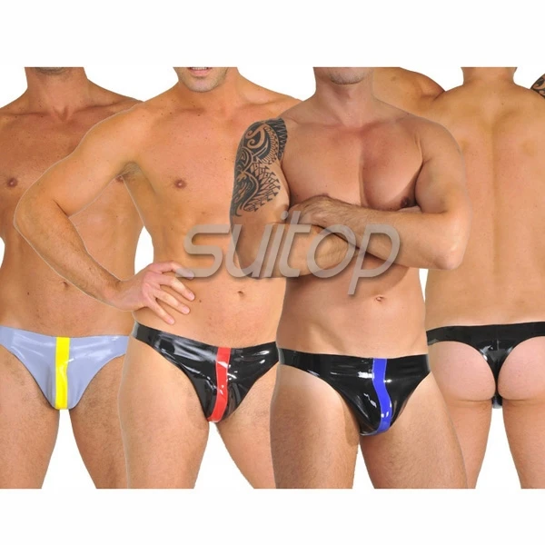 Мужские латексные трусики Suitop|latex knickers|knickers for menknickers man |